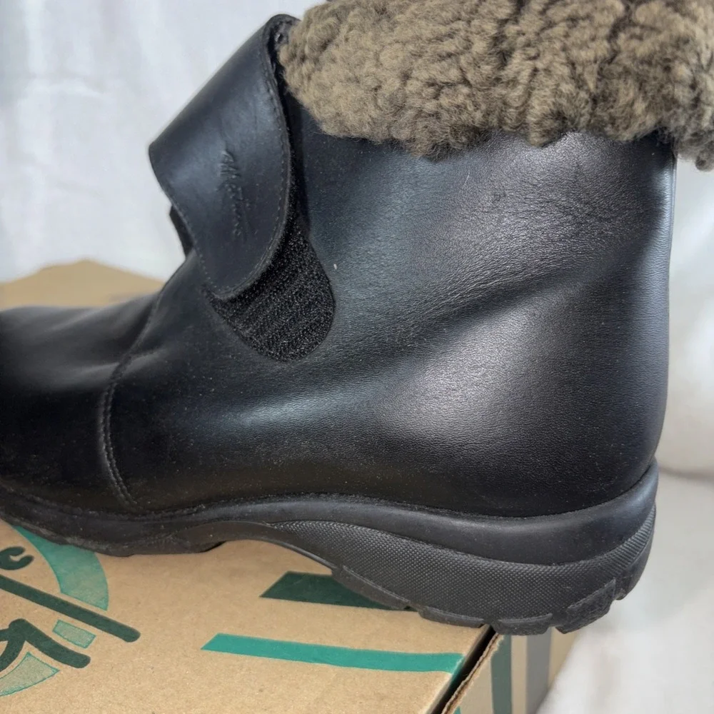 MARTINO POLAR Black WATERPROOF Winter BOOTS Women's 9‎ NEW IN BOX Grunge Y2K